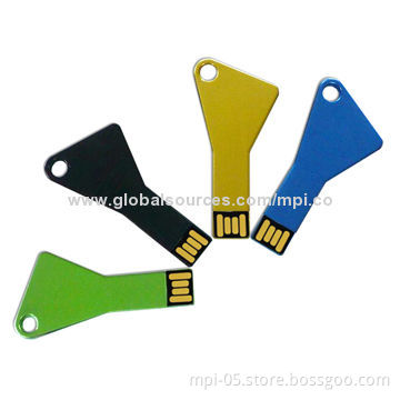 USB 2.0 Metal Keyshain USB Flash Drive